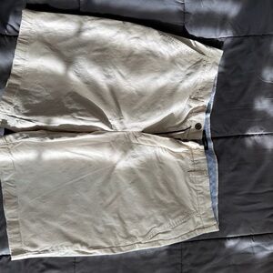 Tommy Hilfiger Tan Flat Front Shorts